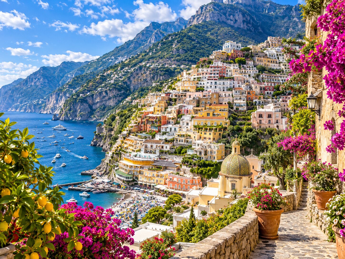 Cape Town Colourful Houses colourful online jigsaw puzzle